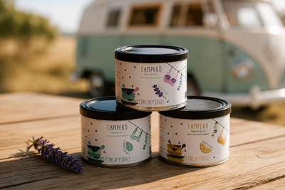 Camperò – Sapone Solido 3 in 1 per Mani, Piatti e Bucato